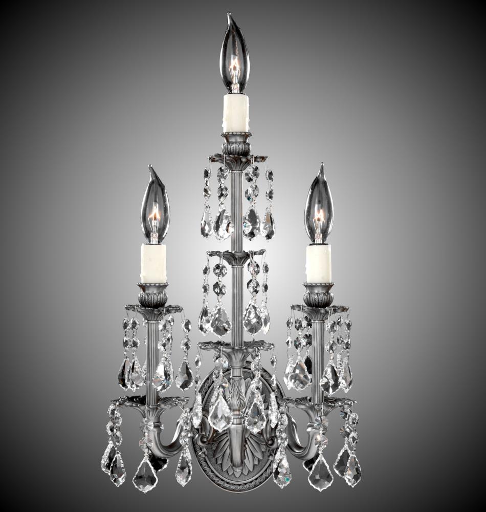 Three Light Wall Sconce